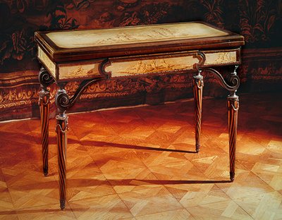 Games Table that once belonged to Marie-Antoinette by Rene Dubois